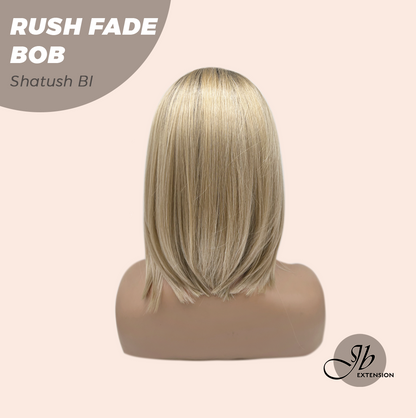 JBEXTENSION 12 Inches Short Hair Shatush Blonde Headband Wig RUSH FADE BOB - SHATUSH BLONDE