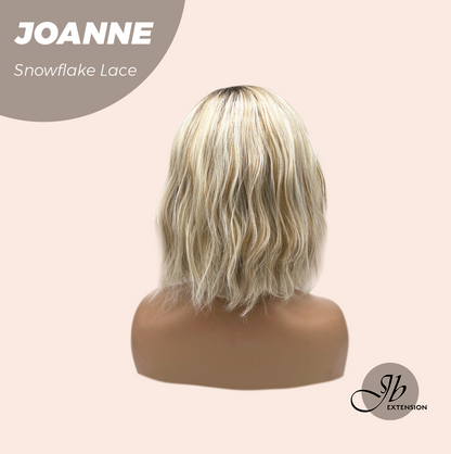 [PRE-ORDER] JBEXTENSION 11 Inches Mix Blonde Pre-Cut Side Part Snowflake Lace Frontlace Glueless Wig JOANNE【BENDY EAR TABS】