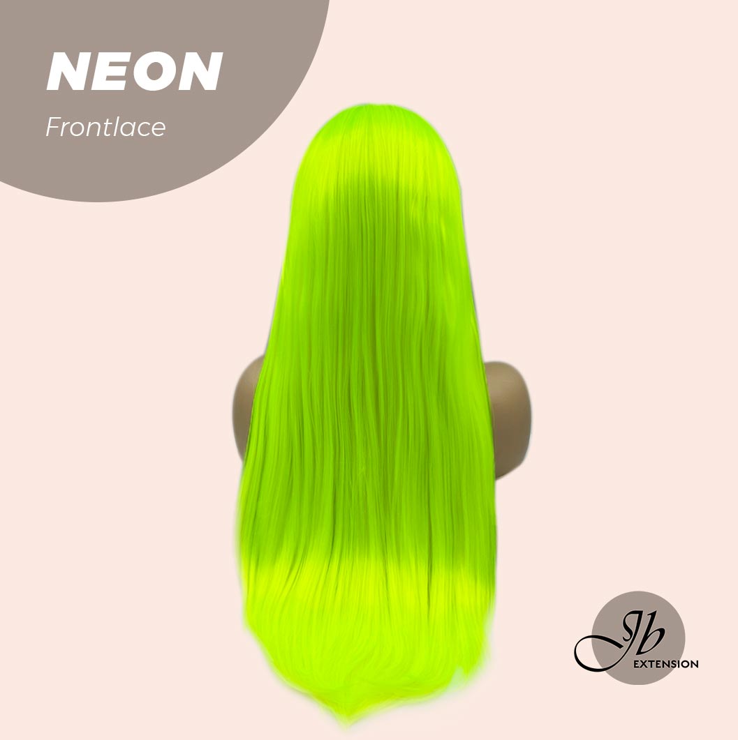 [FINAL SALE] JBEXTENSION 26 Inches Neon Color Frontlace Glueless Wig NEON (FREE PARTING)