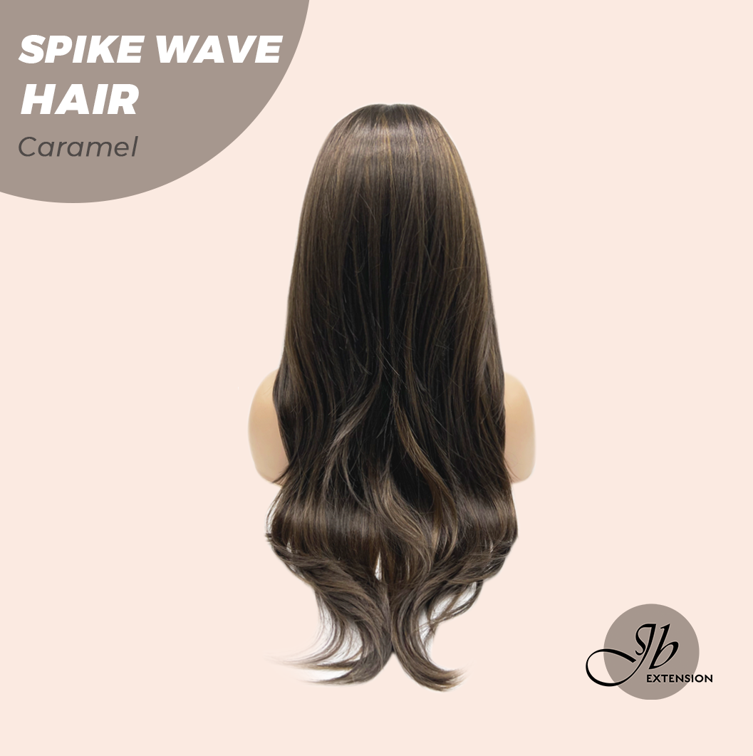 JBEXTENSION 24 Inches Long Wave Caramel Headband Wig SPIKE WAVE - CARAMEL