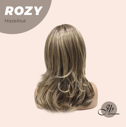 [FINAL SALE] JBEXTENSION 17 Inches Hazelnut Curly Women Fashion Full Machine Wig ROZY HAZELNUT【PLUS PERMATEASE】【BENDY EAR TABS】