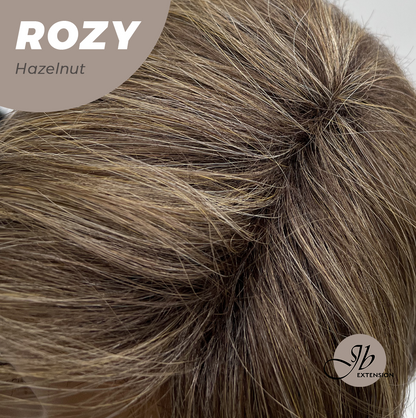 [FINAL SALE] JBEXTENSION 17 Inches Hazelnut Curly Women Fashion Full Machine Wig ROZY HAZELNUT【PLUS PERMATEASE】【BENDY EAR TABS】