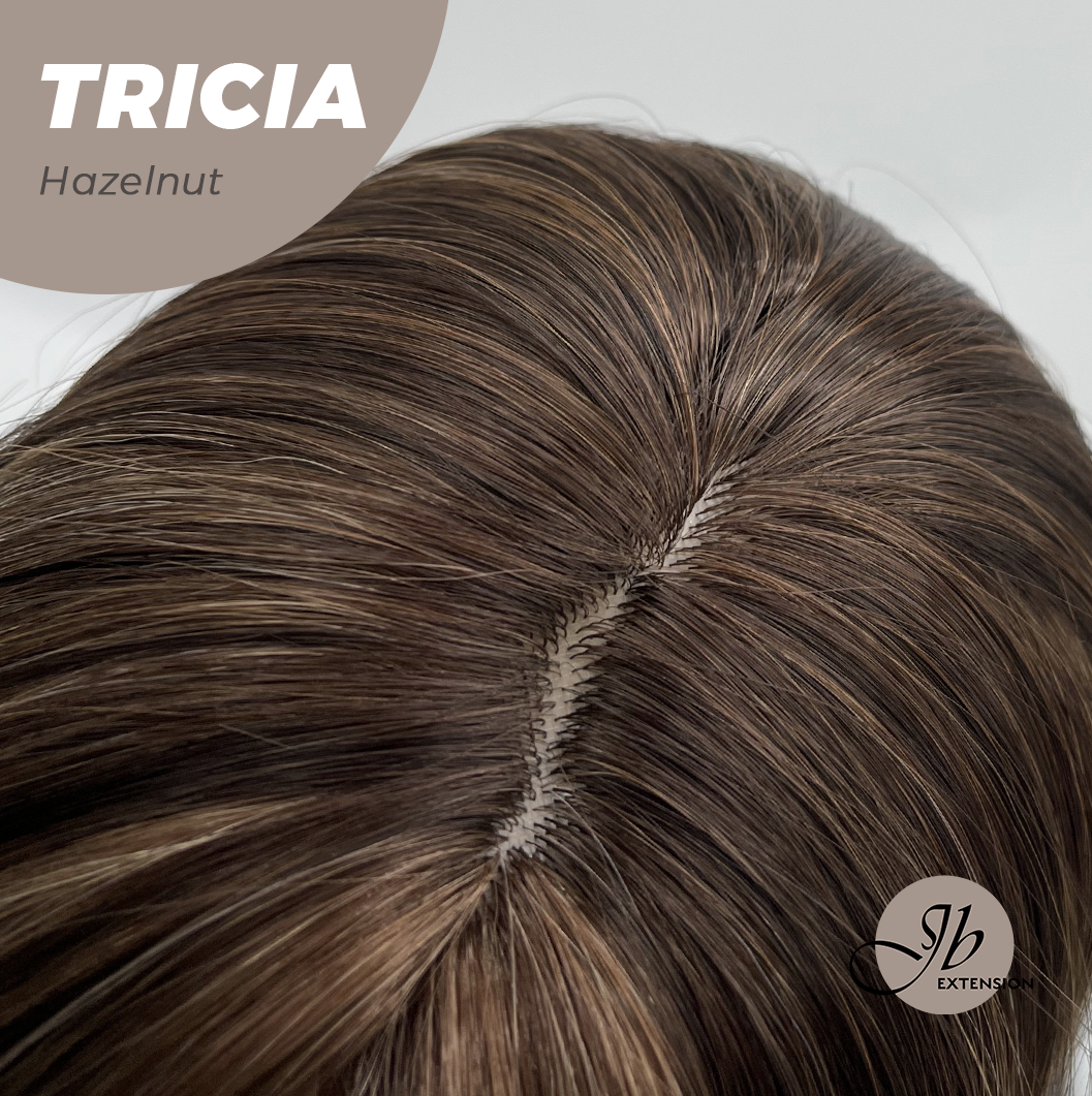 JBEXTENSION 23 Inches Curly Hazelnut Wig TRICIA HAZELNUT