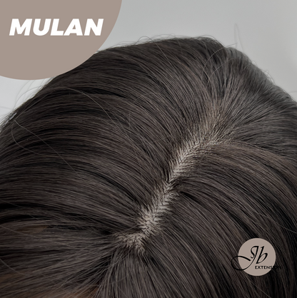 [FINAL SALE] JBEXTENSION 24 Inches Midnight Brown( Black/Brown) Curly Wig MULAN