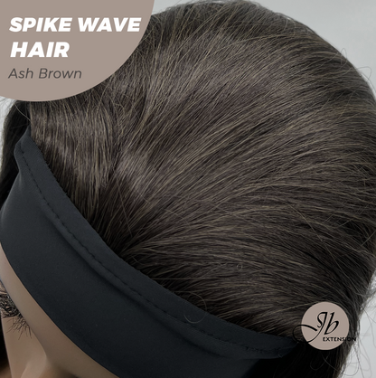 JBEXTENSION 24 Inches Long Wave Ash Brown Headband Wig SPIKE WAVE - ASH BROWN