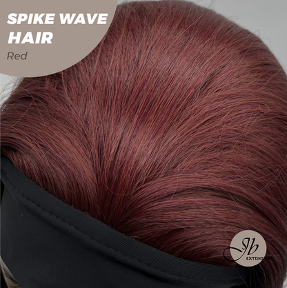 JBEXTENSION 24 Inches Long Wave Red Headband Wig SPIKE WAVE - RED