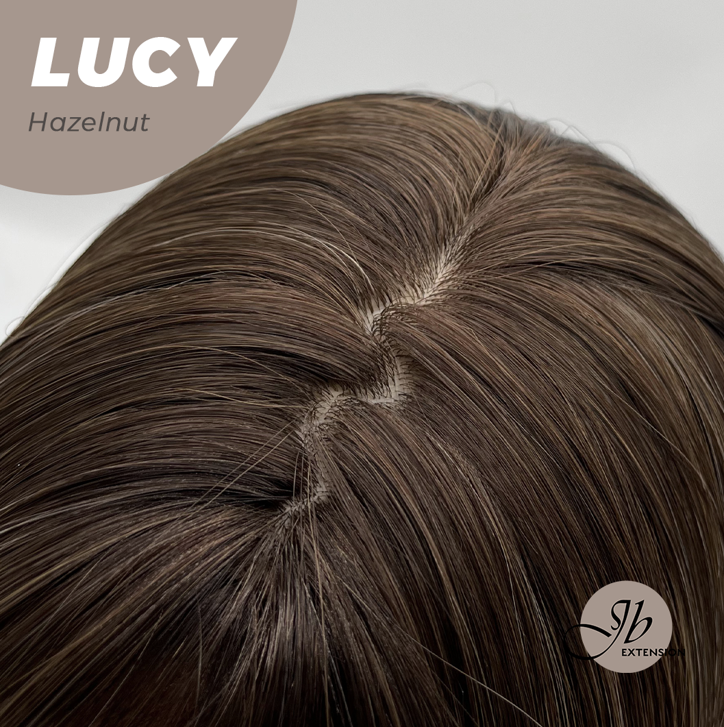 JBEXTENSION 24 Inches Hazelnut Wig With Bangs LUCY HAZELNUT