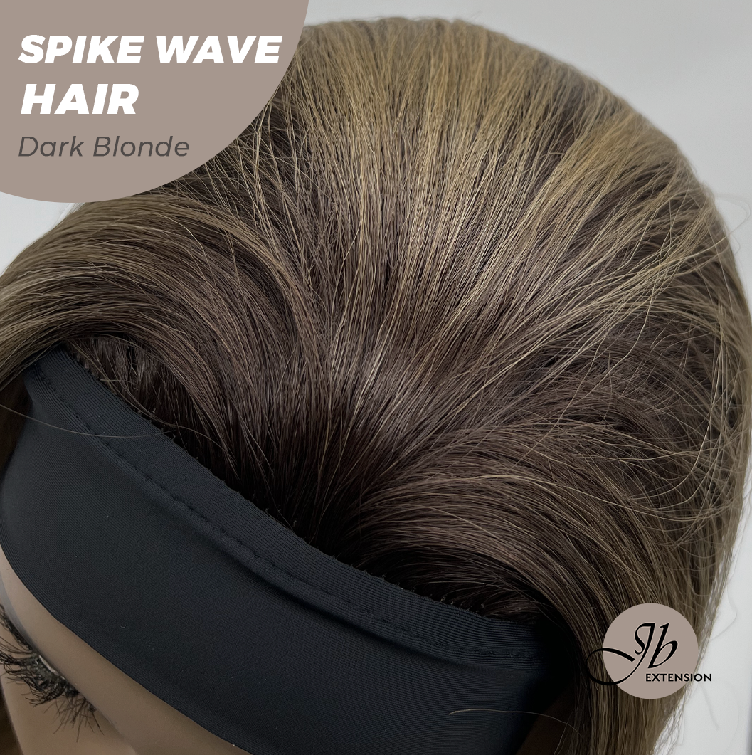 JBEXTENSION 24 Inches Long Wave Dark Blonde Headband Wig SPIKE WAVE - DARK BLONDE