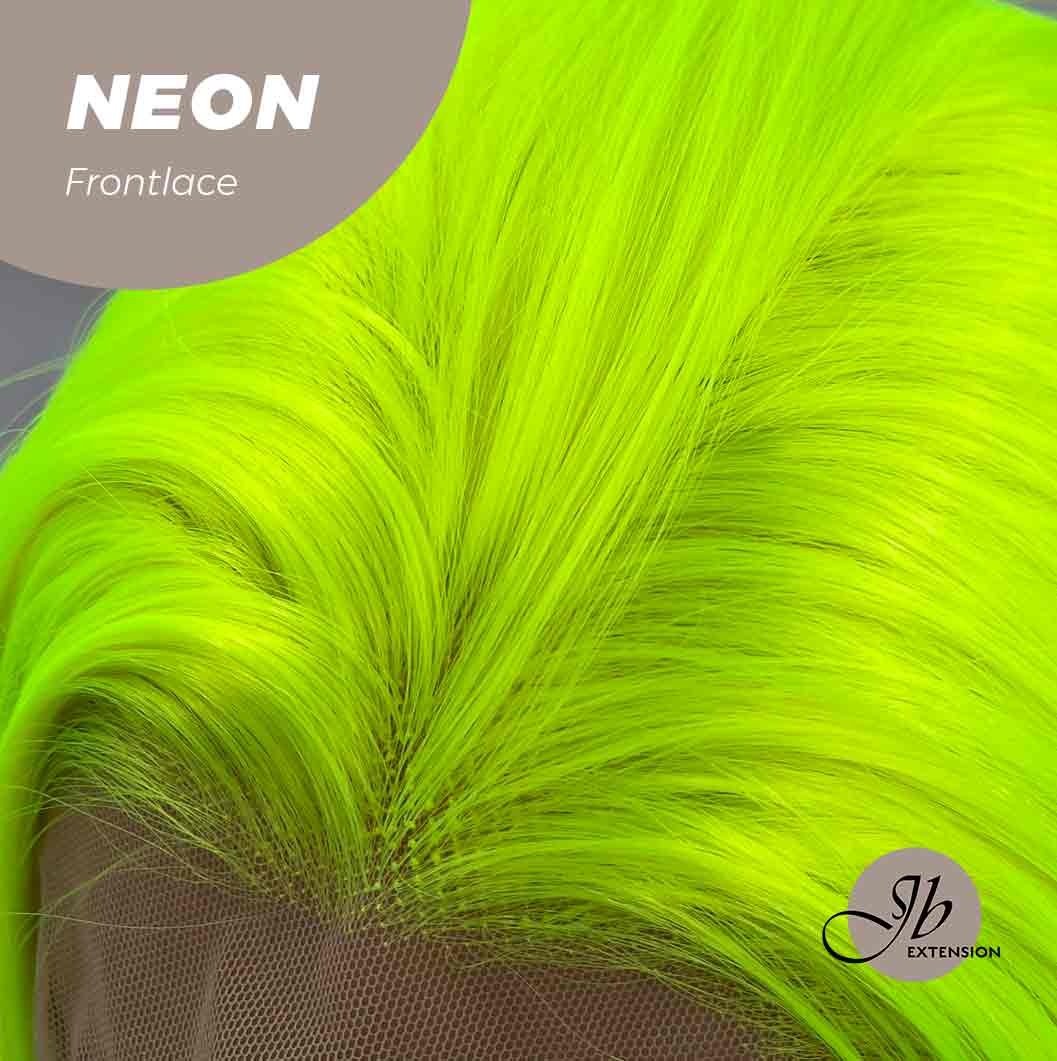 [FINAL SALE] JBEXTENSION 26 Inches Neon Color Frontlace Glueless Wig NEON (FREE PARTING)