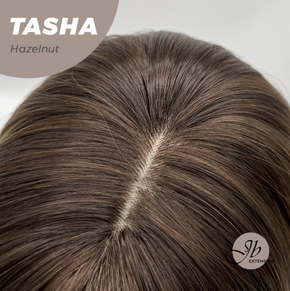 JBEXTENSION 24 Inches Wolf Cut Hazelnut Women Wig with Bangs TASHA HAZELNUT