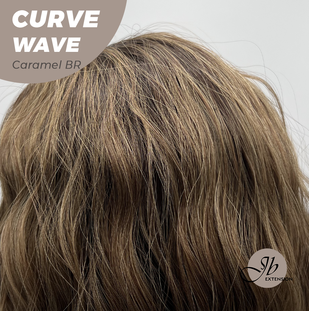 JBEXTENSION 26 Inches Long Wave Caramel Brown Headband Wig CURVE WAVE - CARAMEL BROWN