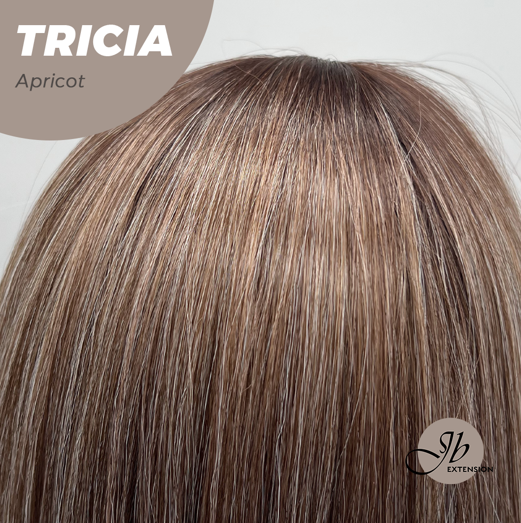 JBEXTENSION 23 Inches Curly Apricot Wig TRICIA APRICOT