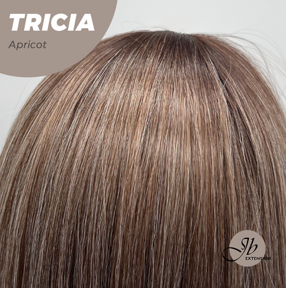 JBEXTENSION 23 Inches Curly Apricot Wig TRICIA APRICOT