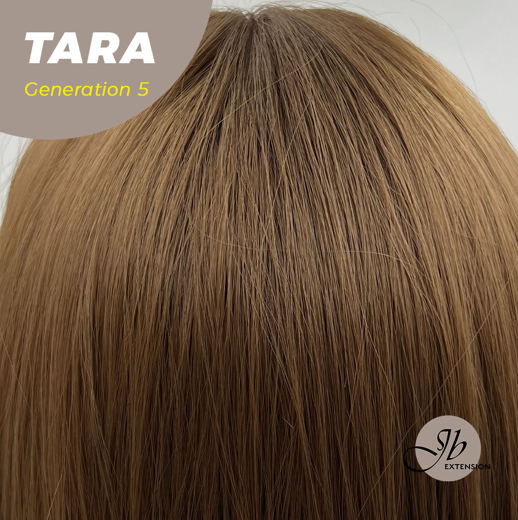 [FINAL SALE] JBEXTENSION GENERATION FIVE 25 Inches Mocha Brown Curly Wig TARA G5