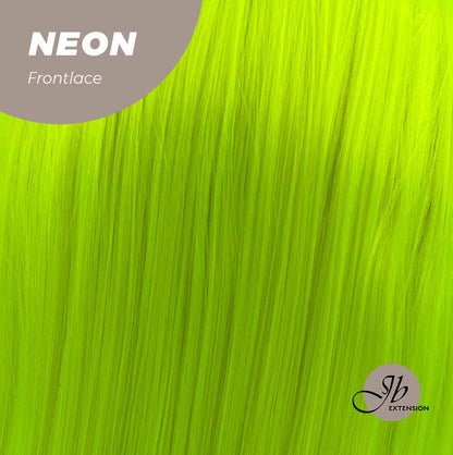 [FINAL SALE] JBEXTENSION 26 Inches Neon Color Frontlace Glueless Wig NEON (FREE PARTING)