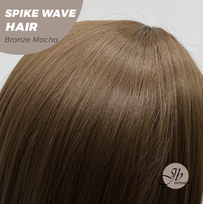 JBEXTENSION 24 Inches Long Wave Bronze Mocha Headband Wig SPIKE WAVE - BRONZE MOCHA
