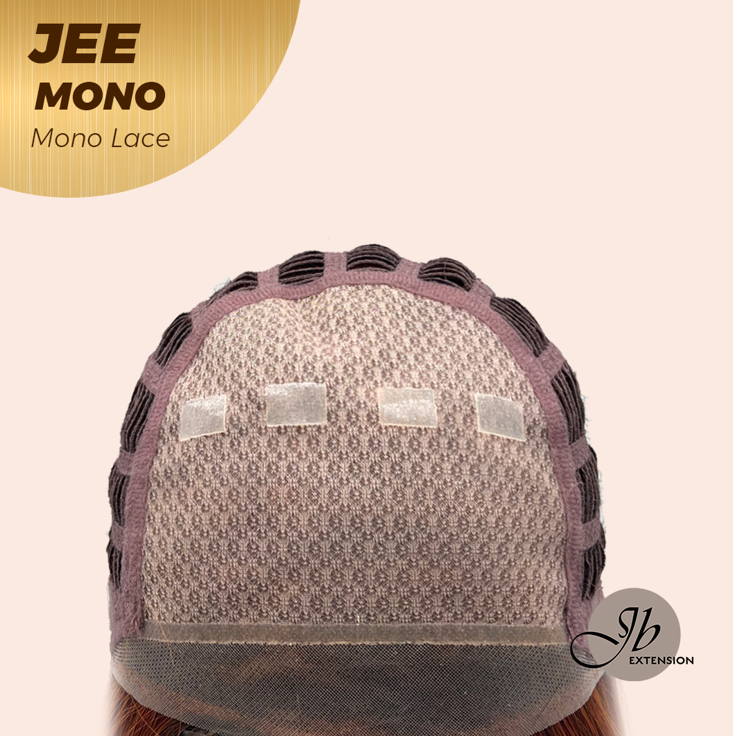 [PRE-ORDER] JBEXTENSION JEE MONO Monofilament Handmade Wig 6X5 Full Monofilament Hand Tied Top Wig 19 Inches Reddish Copper Mono Lace Wig with Anti-slip Silicone Strips Glueless Wig JEE MONO【BENDY EAR TABS】