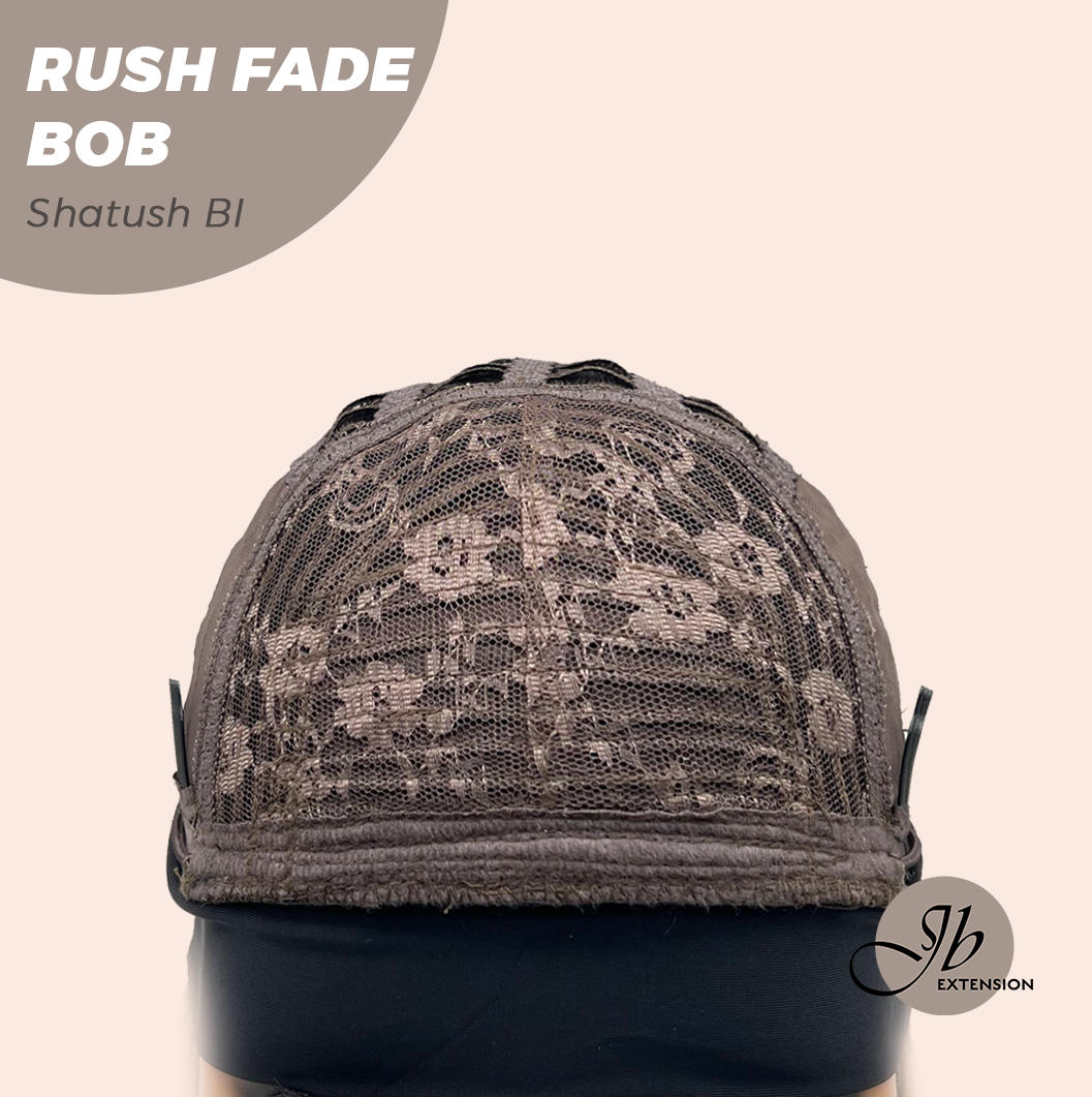 JBEXTENSION 12 Inches Short Hair Shatush Blonde Headband Wig RUSH FADE BOB - SHATUSH BLONDE