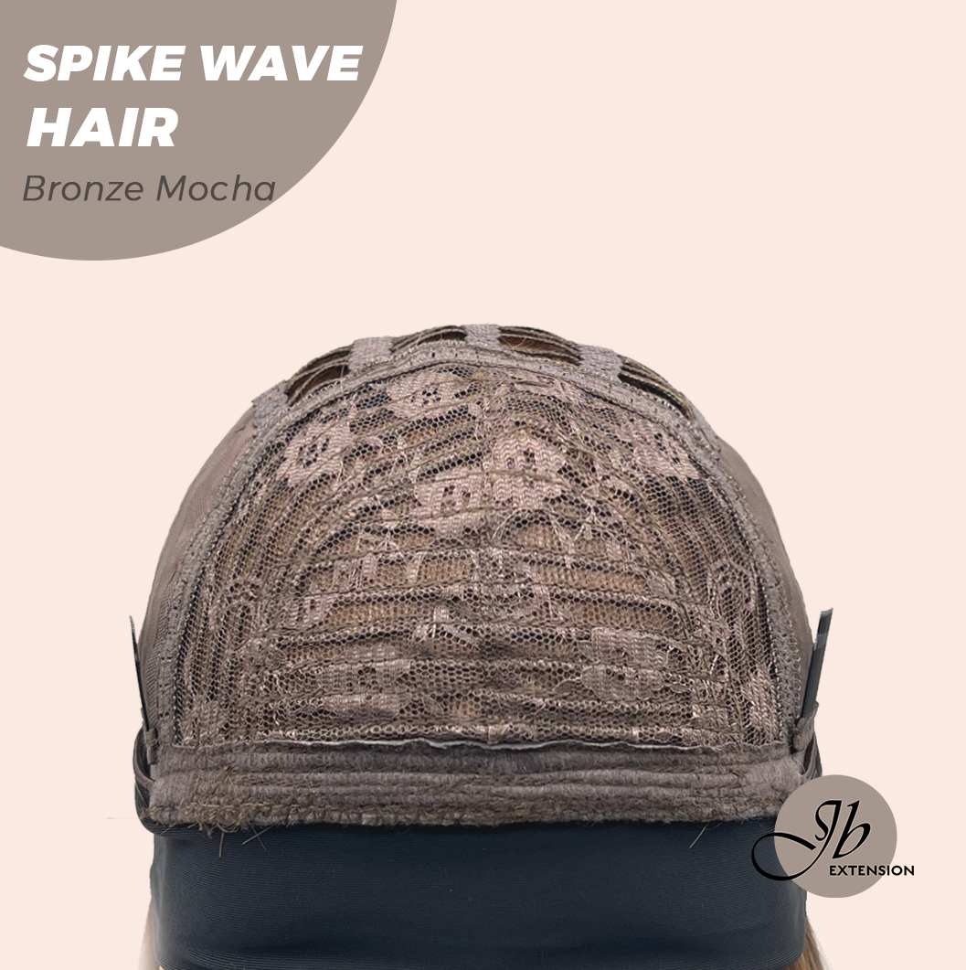 JBEXTENSION 24 Inches Long Wave Bronze Mocha Headband Wig SPIKE WAVE - BRONZE MOCHA