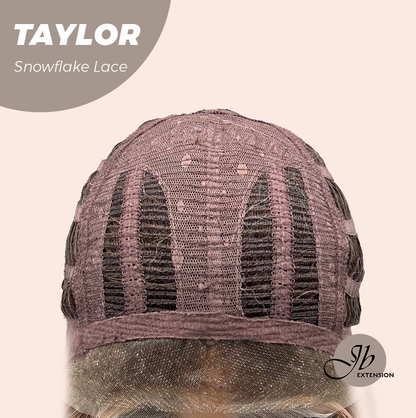 [FINAL SALE] JBEXTENSION 18 Inches Apricot Pre-Cut Snowflake Lace Frontlace Glueless Wig TAYLOR【PERMATEASE】【BENDY EAR TABS】- M/L