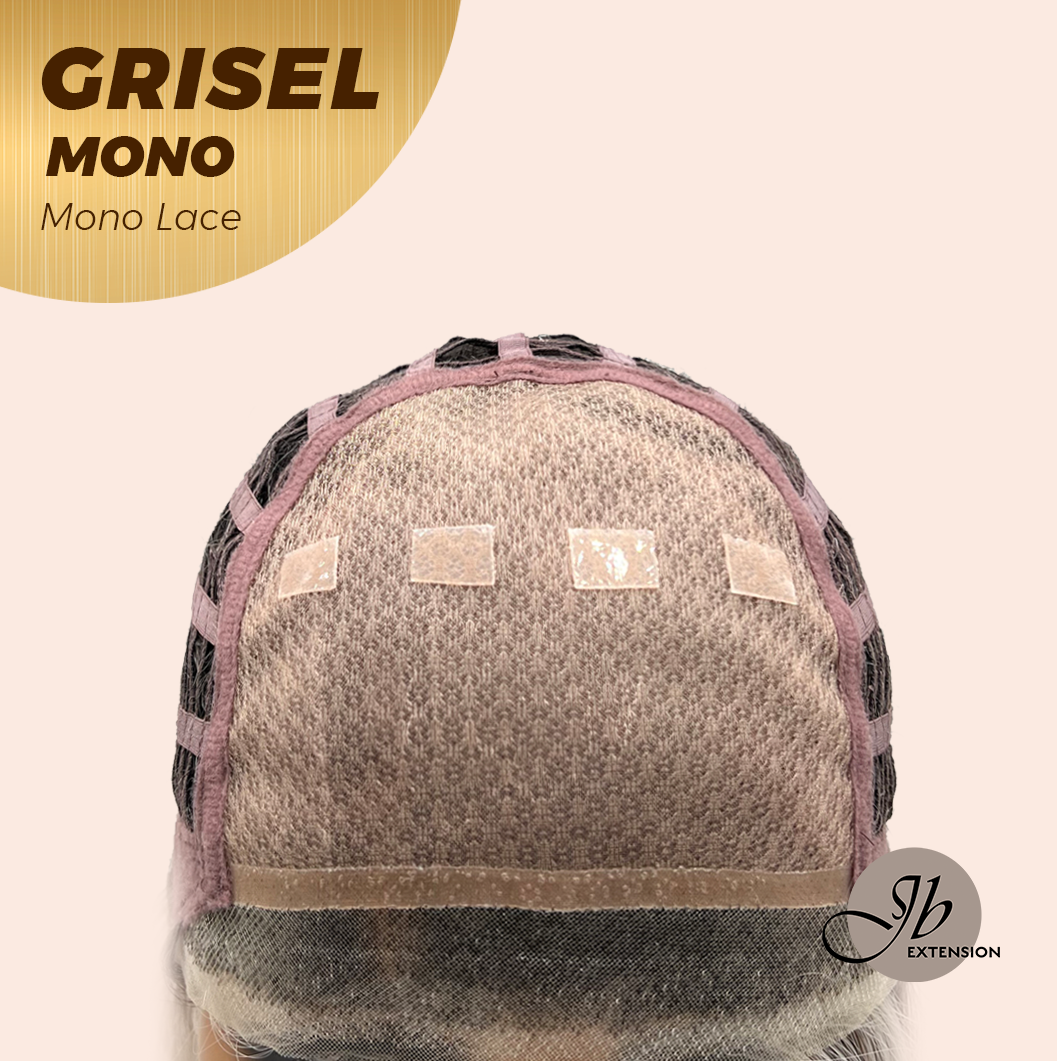 [FINAL SALE] JBEXTENSION GRISEL MONO Monofilament Handmade Wig 6X5 Full Monofilament Hand Tied Top Wig 13 Inches Platinum Blonde Mono Lace Wig With Anti-slip Silicone Strips Glueless Wig GRISEL MONO【BENDY EAR TABS】