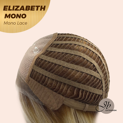 [FINAL SALE] JBEXTENSION ELIZABETH MONO Monofilament Handmade Wig 6X5 Full Monofilament Hand Tied Top Wig 20 Inches Sandy Blonde Mono Lace Wig With Anti-slip Silicone Strips Glueless Wig ELIZABETH MONO【BENDY EAR TABS】
