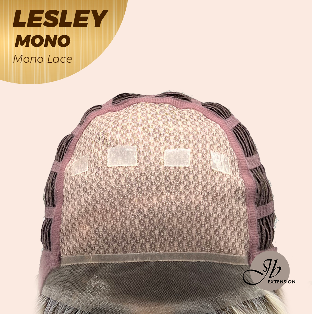 [FINAL SALE] JBEXTENSION LESLEY MONO Monofilament Handmade Wig 6X5 Full Monofilament Hand Tied Top Wig 10 Inches Silver Curly Mono Lace Wig With Anti-slip Silicone Strips Glueless Wig LESLEY MONO【BENDY EAR TABS】