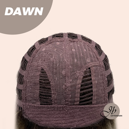 [FINAL SALE] JBEXTENSION 14 Inches Ash Grey Women Fashion Full Machine Wig DAWN【PLUS PERMATEASE】【BENDY EAR TABS】
