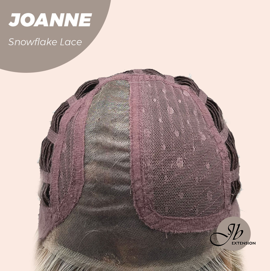 [PRE-ORDER] JBEXTENSION 11 Inches Mix Blonde Pre-Cut Side Part Snowflake Lace Frontlace Glueless Wig JOANNE【BENDY EAR TABS】