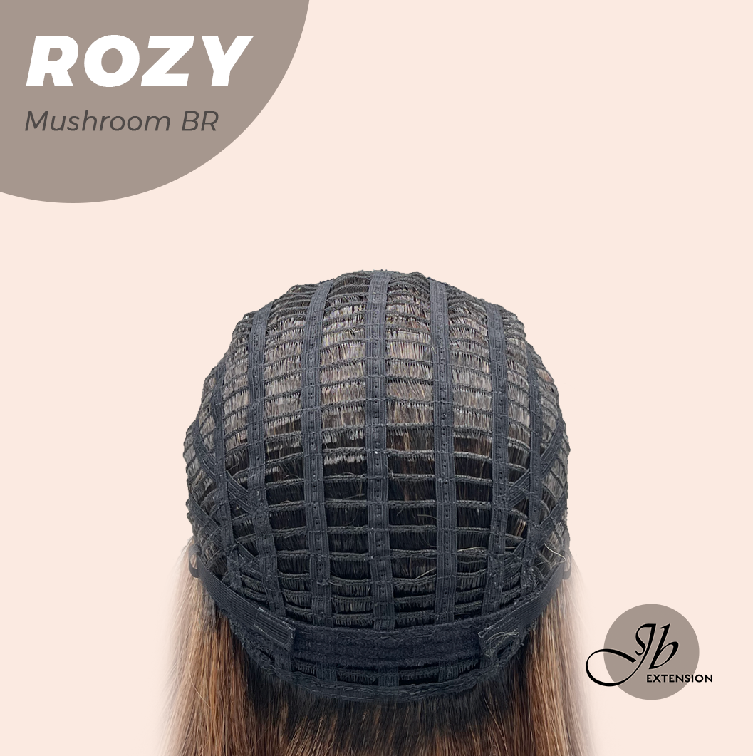 [FINAL SALE] JBEXTENSION 17 Inches Mushroom Brown Curly Women Fashion Full Machine Wig ROZY MUSHROOM BROWN【PLUS PERMATEASE】【BENDY EAR TABS】
