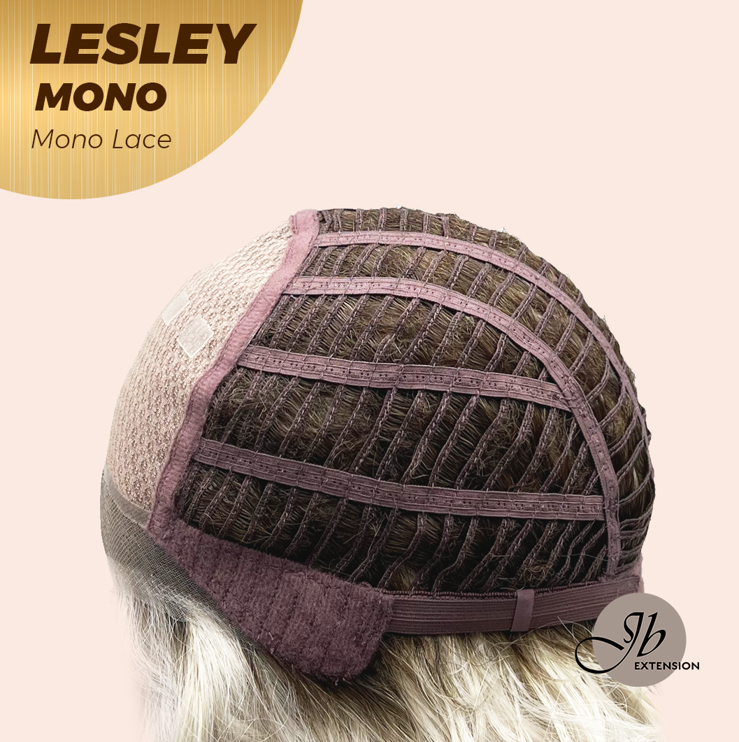 [FINAL SALE] JBEXTENSION LESLEY MONO Monofilament Handmade Wig 6X5 Full Monofilament Hand Tied Top Wig 10 Inches Silver Curly Mono Lace Wig With Anti-slip Silicone Strips Glueless Wig LESLEY MONO【BENDY EAR TABS】