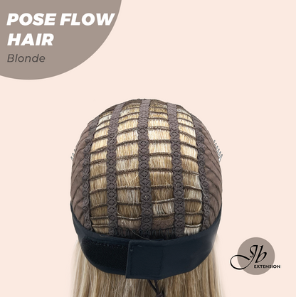 JBEXTENSION 18 Inches Blonde Headband Wig POSE FLOW HAIR - BLONDE