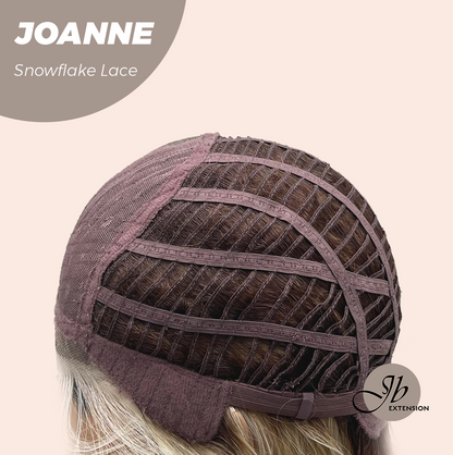 [PRE-ORDER] JBEXTENSION 11 Inches Mix Blonde Pre-Cut Side Part Snowflake Lace Frontlace Glueless Wig JOANNE【BENDY EAR TABS】