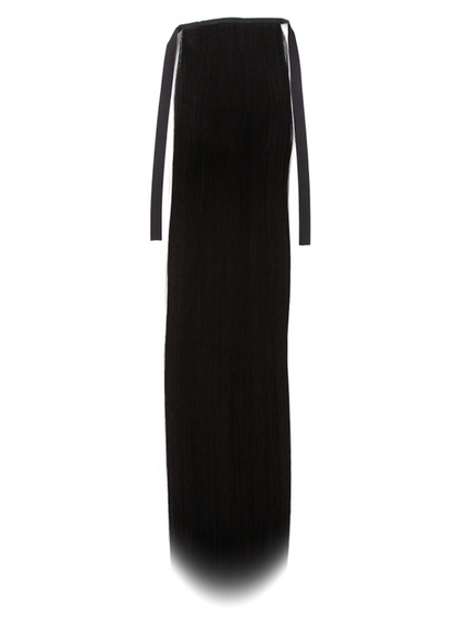 PONYTAIL WITH TAPE CURLY 18 inches/STRAIGHT 25 inches PONYTAIL "MIYA"