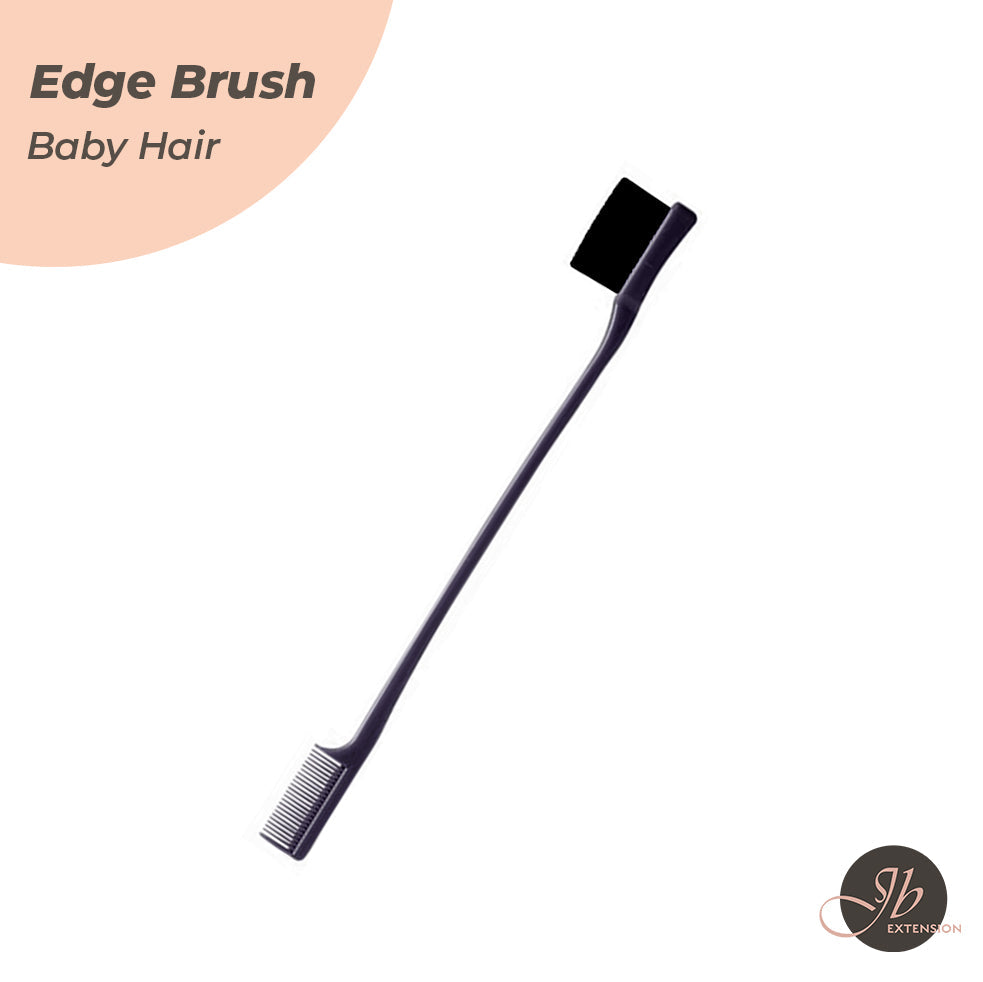 JBEXTENSION Hair Edge Brush, Double Sided Edge Control Hair Comb Eyebrow Brush Smooth Comb Grooming
