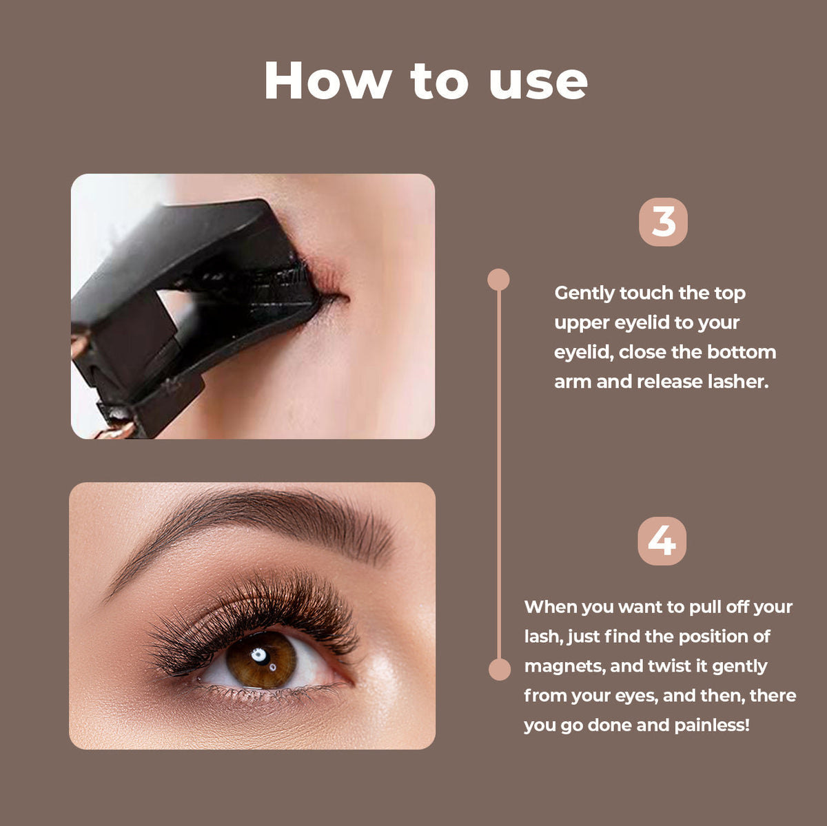 CRUELTY FREE REUSABLE 6D MAGNETIC EYELASHES-LOS ANGELES