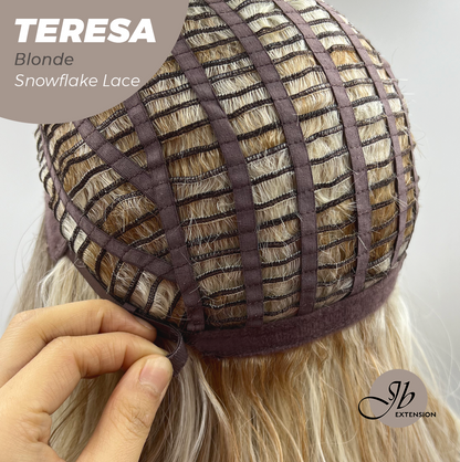 Get this Influencer Look with Mix Blonde Snowflake Lace TERESA BLONDE- S/M