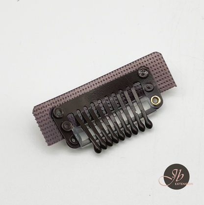 JBEXTENSION 5 Pcs 9-teeth Hair Extension Adjustable Smart Clips Hair Extension Wigs Reusable Snap Clips Comb Small Snap Wig Accessories for Women Wigs Smart Clips 5 Pcs