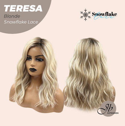 Get this Influencer Look with Mix Blonde Snowflake Lace TERESA BLONDE- S/M
