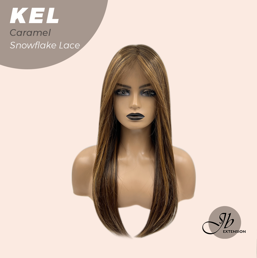 Get this Influencer Look with Snowflake Lace KEL CARAMEL- S/M