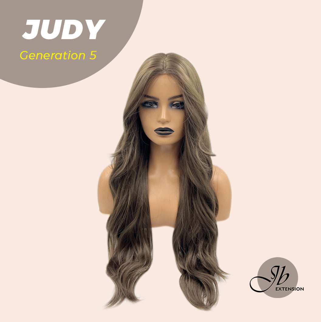 [FINAL SALE] JBEXTENSION GENERATION FIVE 26 Inches Long Curly Brown Color Wig JUDY G5