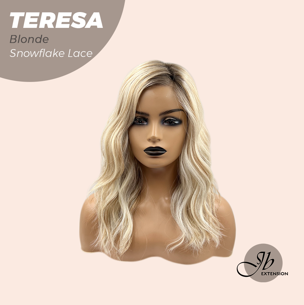 Get this Influencer Look with Mix Blonde Snowflake Lace TERESA BLONDE- S/M