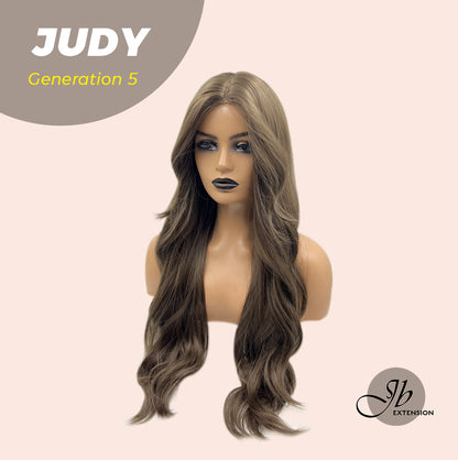 [FINAL SALE] JBEXTENSION GENERATION FIVE 26 Inches Long Curly Brown Color Wig JUDY G5