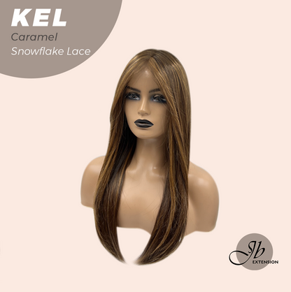 Get this Influencer Look with Snowflake Lace KEL CARAMEL- S/M