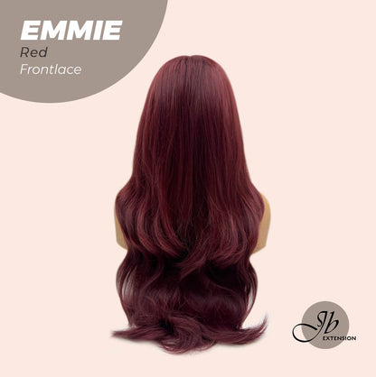 Get the Influencer Look: Pre-Cut Frontlace Glueless Wig EMMIE RED