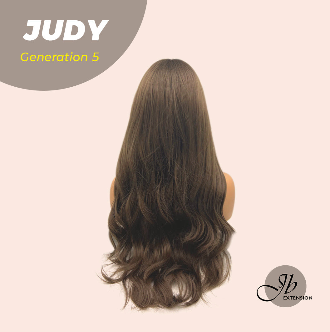 [FINAL SALE] JBEXTENSION GENERATION FIVE 26 Inches Long Curly Brown Color Wig JUDY G5