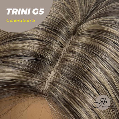 [FINAL SALE] JBEXTENSION GENERATION FIVE 24 Inches Dark Brown With Highlight Women Wig TRINI G5