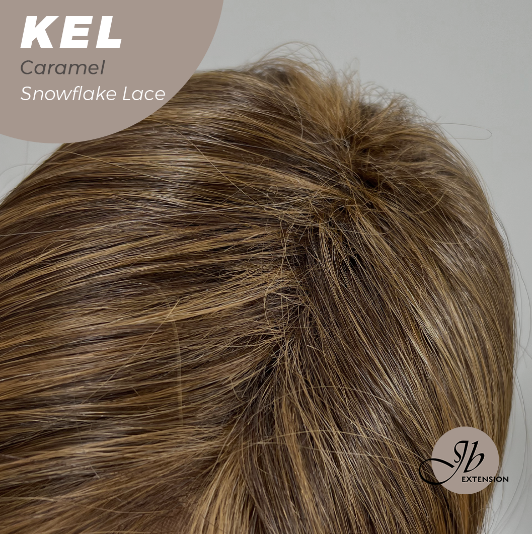 Get this Influencer Look with Snowflake Lace KEL CARAMEL- S/M