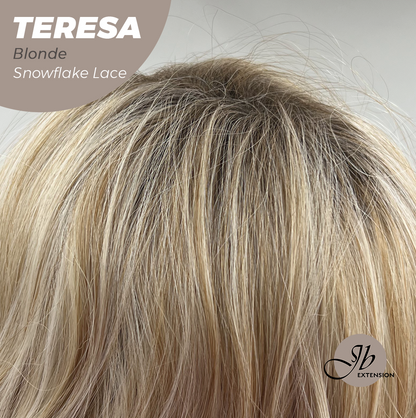 Get this Influencer Look with Mix Blonde Snowflake Lace TERESA BLONDE- S/M