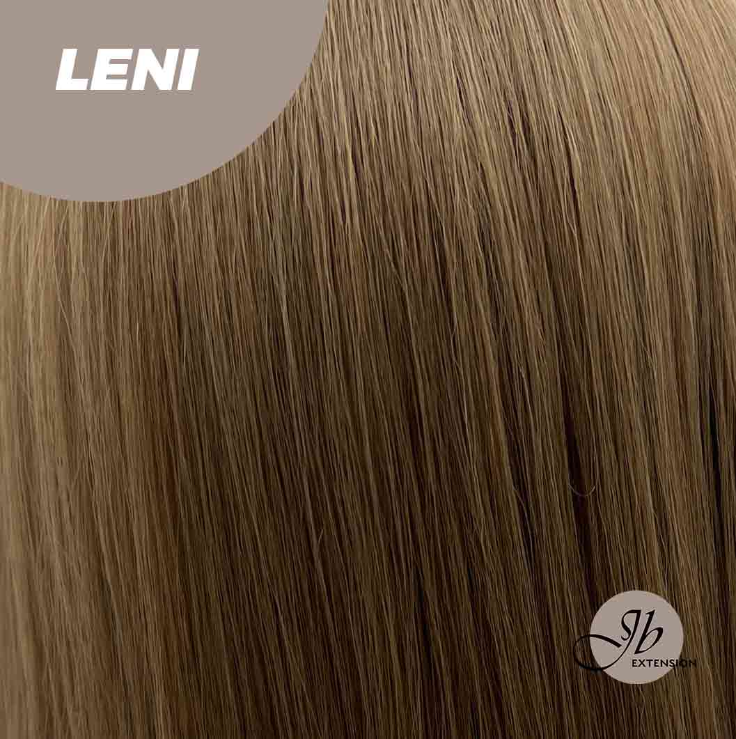 JBEXTENSION 22 Inches Light Brown Fashion Wig with Bangs LENI